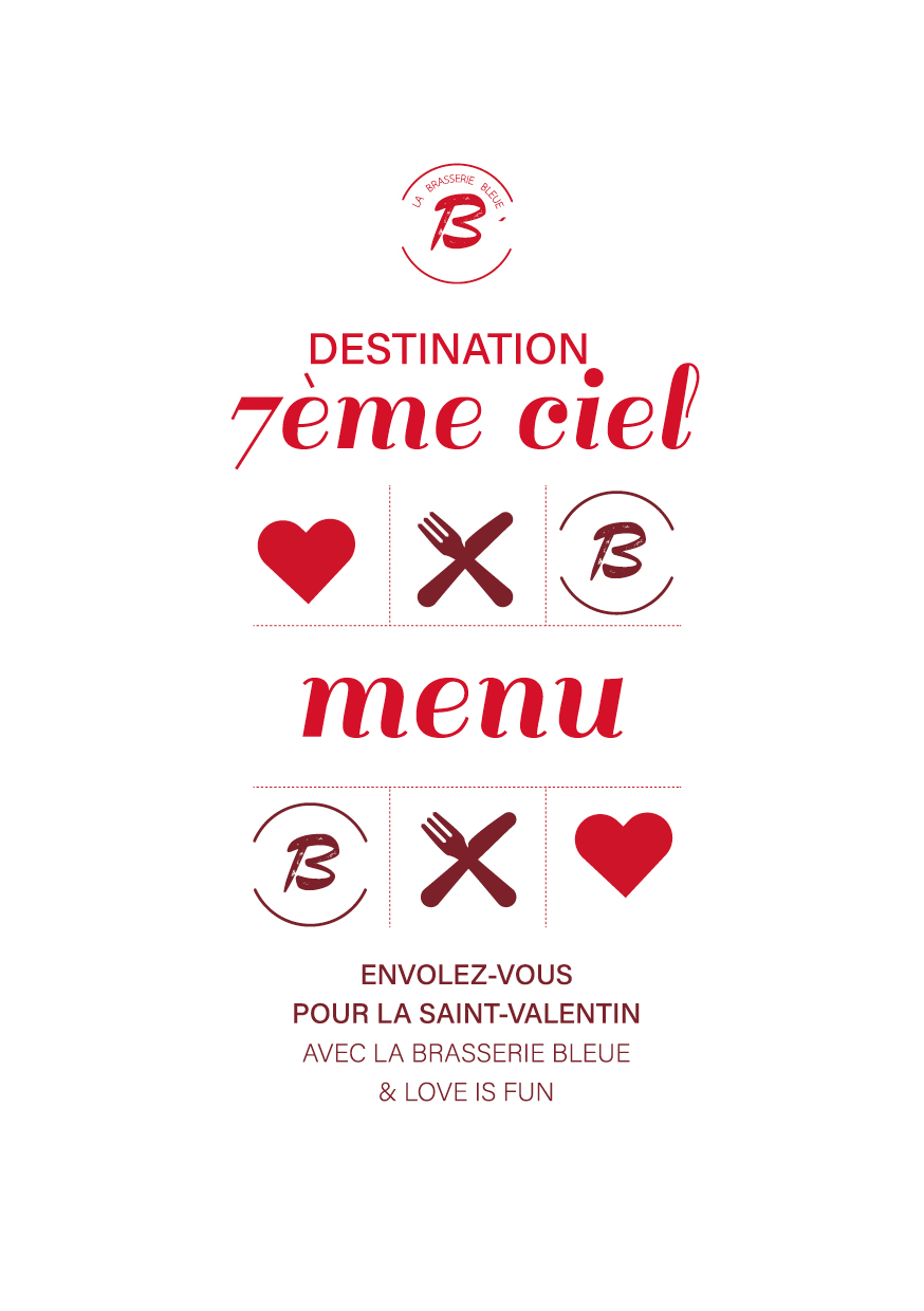 Destination 7è Ciel Pour La Saint Valentin La Brasserie Bleue 